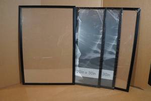 lot 208 image: 4 Poster Frames - 20x30