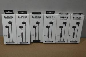lot 91 image: 12 Earbuds with In-Line Microphone