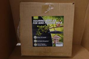 lot 39 image: Pamazy Squirrel Baffles for Bird Feeder Pole - 16