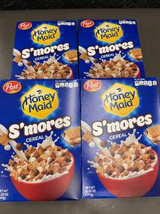 WA 2 - Set of 4 Boxes of Honey Maid S'mores Cereal