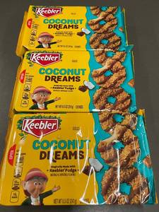 RI 1 - Keebler Coconut Dreams Cookies Set of 3 Packs