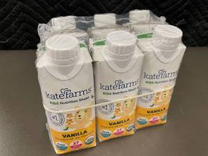 lot 14 image: TROL - Kate Farms Kids Nutrition Shake Vanilla 6-Pack