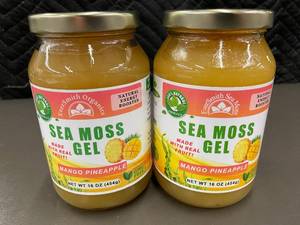 lot 17 image: TROL - EverSmith Organics Mango Pineapple Sea Moss Gel - 16oz, Set of 2