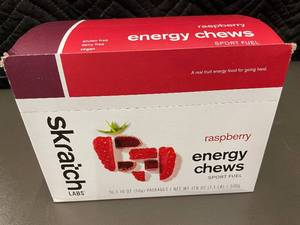 lot 20 image: TROL - Raspberry Energy Chews Sport Fuel - 10 Packets