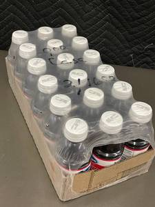 lot 28 image: SD 3 - 18-Pack Ocean Spray Original Cranberry Juice Cocktail Bottles
