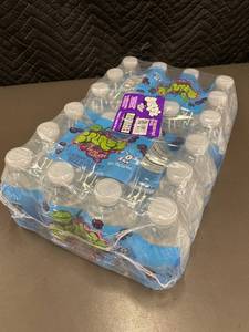 lot 29 image: SD 3 - Pack of 24 Splash Acai Grape Flavored Water Bottles