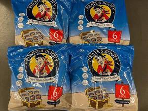 lot 31 image: Pirates Booty Aged White Cheddar Snack 4 X 6-Pack