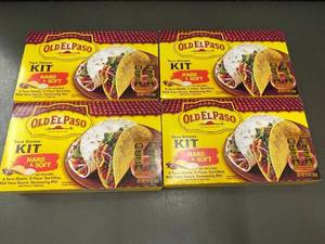 lot 53 image: AS4 - Old El Paso Taco Dinner Kit - Set of 4 Boxes