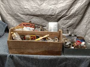 lot 5 image: Extensive Collection of Vintage Hand Tools and Hardware Assortment