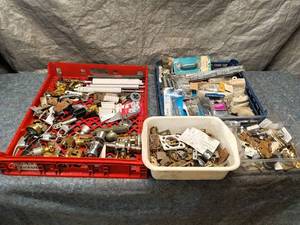 lot 6 image: Assortment of Door Hardware and Locks Parts