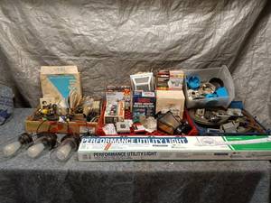 lot 13 image: Collection of Electrical Components and Performance Utility Light Set