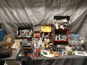 lot 65 image: Collection of Assorted Electrical Supplies and Components