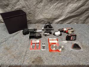 lot 67 image: Craftsman Bolt-On Drill Combo Kit with Accessories