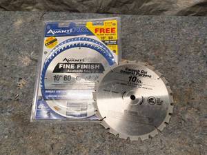 Avanti Pro 10-inch Circular Saw Blade Set - 2 Pack