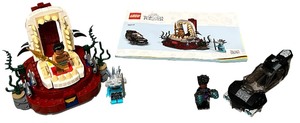 lot 009 image: LEGO Marvel Super Heroes Kingi Namors Throne Room  Year  2022