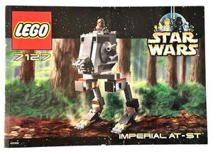 lot 099 image: LEGO Star Wars The Imperial AT-ST 7127, Instruction Manual