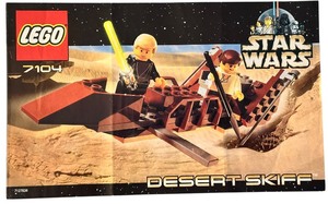 lot 098 image: LEGO Star Wars Desert Skiff 7104 , Instruction Manual