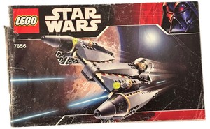 lot 095 image: Lego Star Wars General Grievous Starfighter Set 7656, Instruction Manual