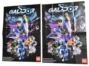 lot 151 image: Galidor Defenders of the Outer Dimension Poster - Qty 2