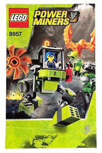 lot 153 image: LEGO Power Miners Mine Mech 8957, INSTRUCTION MANUAL