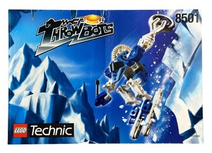 lot 172 image: LEGO Technic Throwbots Ski 8501  INSTRUCTION MANUAL
