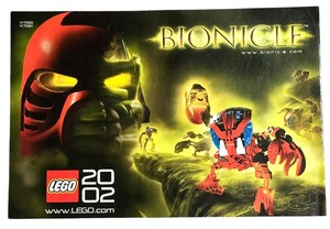 lot 174 image: LEGO 2002 Bionicle CatalogMini-Comic - Bohrok saga   Year 2001