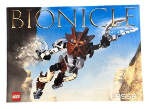 lot 169 image: LEGO Bionicle Pohatu Nuva 8568  INSTRUCTION MANUAL