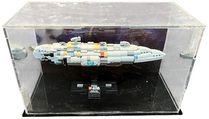 lot 002 image: LEGO Star Wars Home One Starcruiser in a Custom Display Stand with a Nameplate  Year 2025