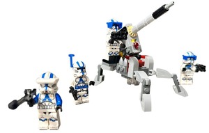 lot 127 image: LEGO Star Wars 501st Clone Troopers Battle Pack  Year 2023