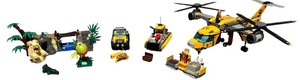 lot 109 image: LEGO City Jungle Air Drop Helicopter Set  Year 2017