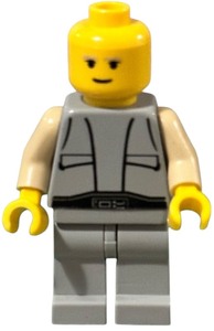 lot 056 image: LEGO Star Wars Lobot MINIFIGURE SW0049  Year 2002