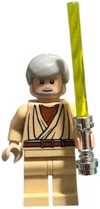 lot 064 image: LEGO Star Wars Obi-Wan Kenobi (Old Ben) MINIFIGURE SW0274  Year 2019