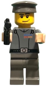 lot 070 image: LEGO Star Wars Imperial Officer MINIFIGURE SW0376SW0046  Year 2012