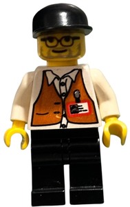 lot 179 image: LEGO Director Vintage 1349 Movie Studios STU002  MINIFIGURE  Year 2000