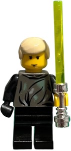 lot 158 image: LEGO Star Wars Luke Skywalker MINIFIGURE  Year 2002