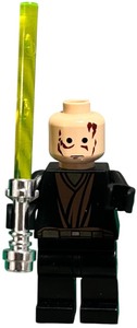 lot 147 image: LEGO Star Wars Battle-Damaged Anakin Skywalker MINIFIGURE SW0283  Year 2010