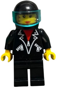 lot 140 image: LEGO Telekom Race Cyclist Woman MINIFIGURE TEL003  Year 2000