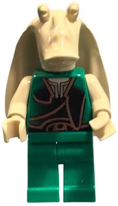 lot 138 image: LEGO Star Wars Gungan Soldier MINIFIGURE SW0013  Year 2000