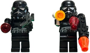 lot 082 image: LEGO Star Wars Shadow Trooper MINIFIGURE - Qty 2  Year 2015