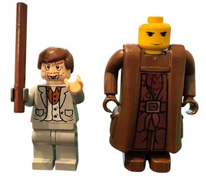 lot 196 image: Harry Potter MINIFIGURE - Qty 2  Peter Pettigrew Goblet of Fire  Rubeus Hagrid
