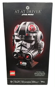 lot 201 image: BRAND NEW, SEALED IN BOX  LEGO Set # 75429  Name of LEGO Set LEGO Star Wars  AT-AT Driver Helmet   Year 2025