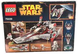 lot 202 image: BRAND NEW, SEALED IN BOX  LEGO Set # 75039  Name of LEGO Set Lego V-Wing Starfighter Star Wars Minifigure Building Set  Year 2014