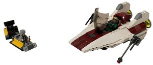 lot 198 image: LEGO Star Wars A-Wing Fighter  Year 2006