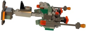 lot 206 image: LEGO Space Red Planet Cruiser  Year 2001