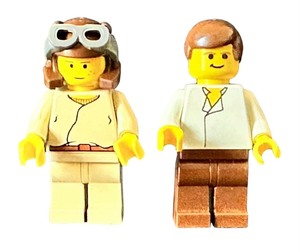 lot 086 image: Lego Star Wars MINIFIGURE - Qty 2 -  Princess Leia (Hoth Outfit)  Young Anakin Skywalker