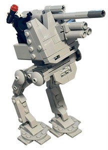 lot 146 image: LEGO Star Wars All Terrain Defense Turret (AT-DT) MOC (My Own Creation)  Set 7657