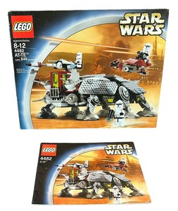 lot 167 image: LEGO Star Wars AT-TE 4482 Box and Instruction Manual ONLY  Year 2003