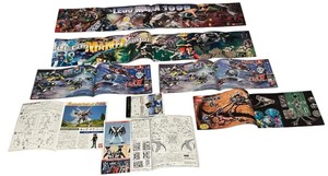 Vintage Mixed LEGO Posters, Catalogs and Instruction Manuals - Qty 8