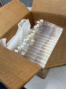 lot 18 image: Box of Blood Sugar Tubes - 25ml