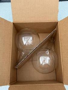 lot 23 image: 2 - 500ml Round Bottom Boiling Flasks, Kimax